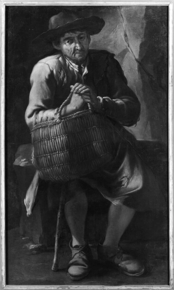 Vecchio con cesto - Nationalmuseum, Stoccolma